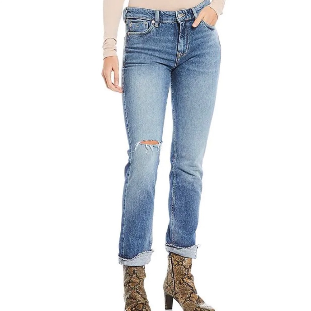 Free People Jeans Mid Blue Size 26 We The Free